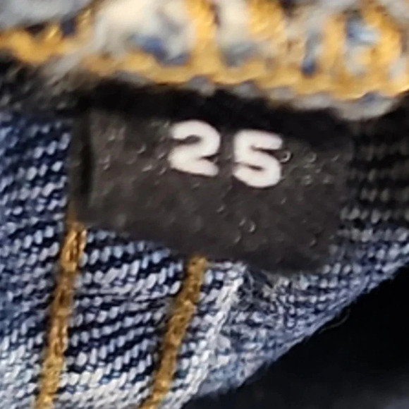 The Kooples Willy Heavy Destroy Jeans Blue Size 25 - Picture 5 of 7